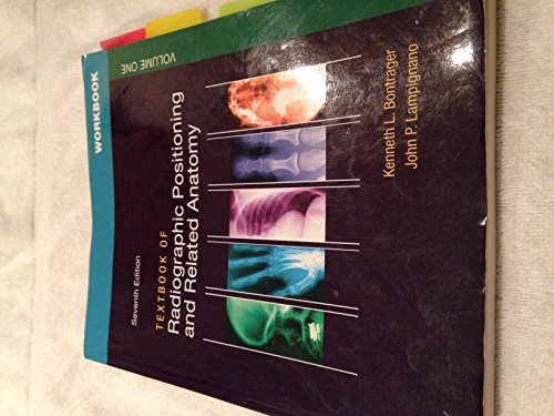 Stock image for Workbook for Textbook for Radiographic Positioning and Related Anatomy : Volume 1 for sale by Better World Books