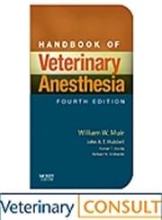 9780323054539: Handbook of Veterinary Anesthesia - Text and VETERINARY CONSULT Package