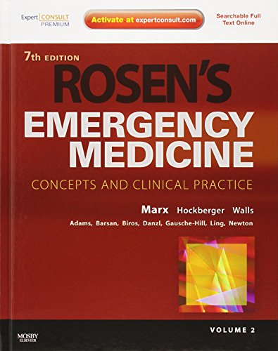 Beispielbild fr Rosen's Emergency Medicine - Concepts and Clinical Practice, 2-Volume Set: Expert Consult Premium Edition - Enhanced Online Features and Print zum Verkauf von Wonder Book