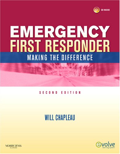 Imagen de archivo de Emergency First Responder : Making the Difference a la venta por Better World Books