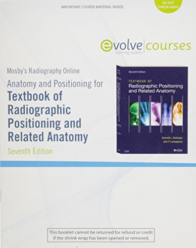 9780323057165: Mosby's Radiography Online for Textbook of Radiographic Positioning & Related Anatomy (User Guide and Access Code)