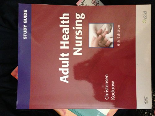 Stock image for Study Guide for Adult Health Nursing for sale by ThriftBooks-Atlanta