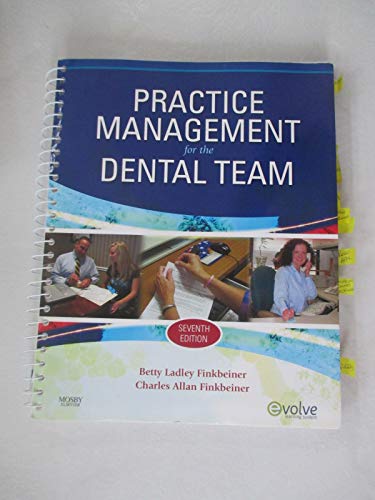 Beispielbild fr Practice Management for the Dental Team zum Verkauf von Better World Books: West