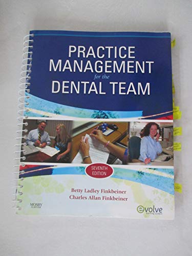 Stock image for Practice Management for the Dental Team for sale by Better World Books: West
