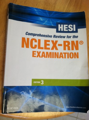 Beispielbild fr HESI Comprehensive Review for the NCLEX-RN Examination zum Verkauf von Better World Books