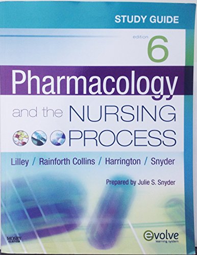 Beispielbild fr Study Guide for Pharmacology and the Nursing Process zum Verkauf von Wonder Book