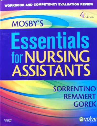 Imagen de archivo de Workbook and Competency Evaluation Review for Mosby's Essentials for Nursing Assistants a la venta por Book Deals