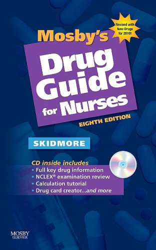 Imagen de archivo de Mosby's Drug Guide for Nurses with 2010 Update a la venta por BookHolders