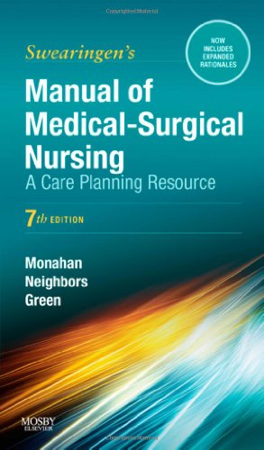 Beispielbild fr Manual of Medical-Surgical Nursing : A Care Planning Resource zum Verkauf von Better World Books