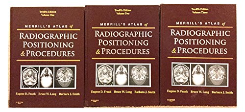 Beispielbild fr Merrills Atlas of Radiographic Positioning and Procedures: 3-Volume Set zum Verkauf von Zoom Books Company