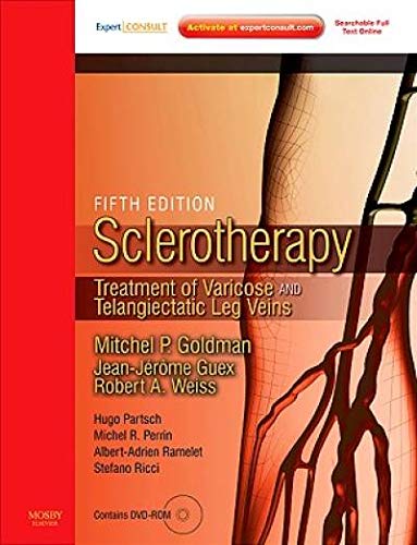 Beispielbild fr Sclerotherapy Expert Consult - Online and Print: Treatment of Varicose and Telangiectatic Leg Veins, Text with DVD, 5e zum Verkauf von Mispah books