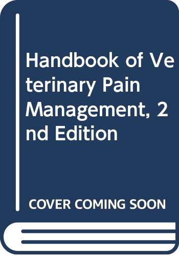 Stock image for Handbook of Veterinary Pain Management, 2e for sale by ThriftBooks-Dallas