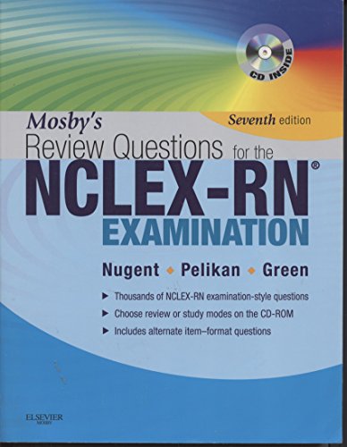 Imagen de archivo de Mosby's review questions for the NCLEX-RN examination, 7th edition a la venta por ThriftBooks-Dallas