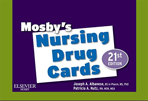 Stock image for Mosby's Nursing Drug Cards for sale by HPB-Red