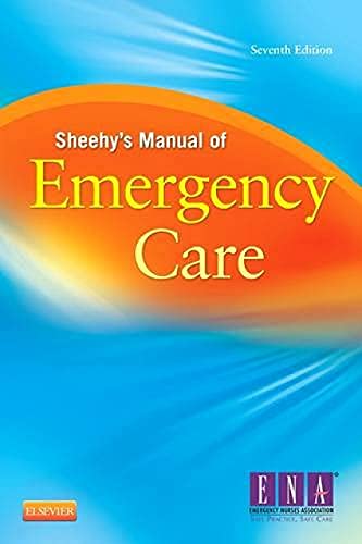 Stock image for Sheehy  s Manual of Emergency Care (Newberry, Sheehy's Manual of Emergency Care) for sale by HPB-Red