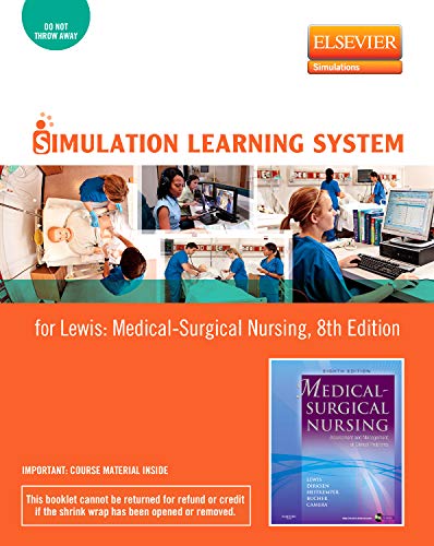 Stock image for Simulation Learning System for Lewis et al: Medical-Surgical Nursing (User Guide and Access Code): Assessment and Management of Clinical Problems, 8e for sale by Your Online Bookstore