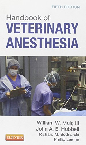 Stock image for Handbook of Veterinary Anesthesia for sale by HPB-Red