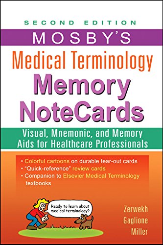 Stock image for Mosby's Medical Terminology Memory NoteCards for sale by HPB-Red