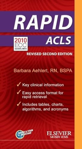 Beispielbild fr RAPID ACLS - Revised Reprint (Rapid Review Series) zum Verkauf von SecondSale