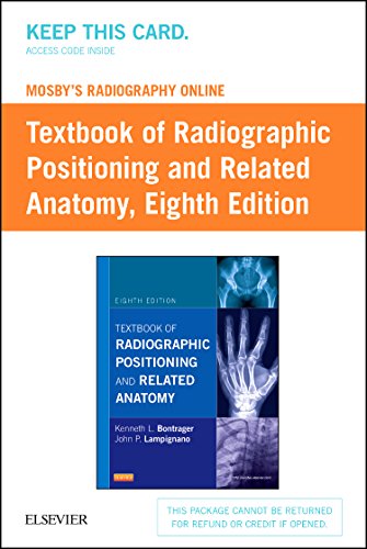Stock image for Mosby's Radiography Online for Textbook of Radiographic Positioning & Related Anatomy (Access Code) for sale by Bulrushed Books