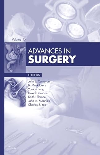 Imagen de archivo de Advances in Surgery 2011, 1e: 45 a la venta por Chiron Media