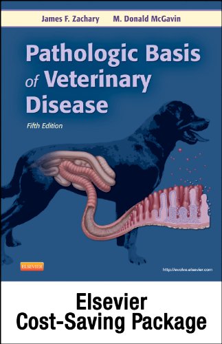 9780323084567: Pathologic Basis of Veterinary Disease - Text and E-Book Package