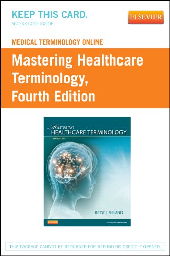 9780323084864: Medical Terminology Online for Mastering Healthcare Terminology (Retail Access Card)