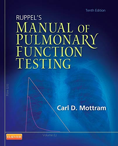Imagen de archivo de Ruppel's Manual of Pulmonary Function Testing (Manual of Pulmonary Function Testing (Ruppel)) a la venta por BooksRun