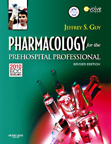 Imagen de archivo de Pharmacology for the Prehospital Professional [With DVD] a la venta por ThriftBooks-Atlanta