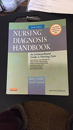 Imagen de archivo de Nursing Diagnosis Handbook: An Evidence-Based Guide to Planning Care a la venta por Gulf Coast Books