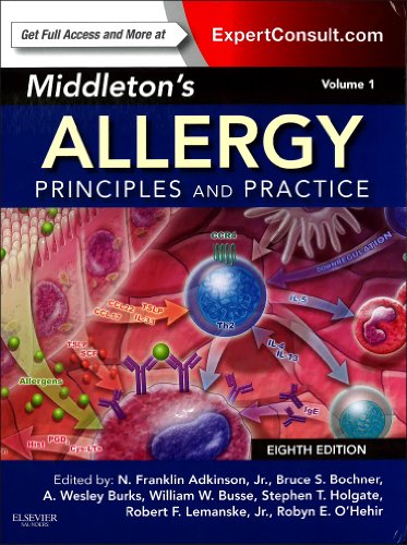 Imagen de archivo de Middleton's Allergy 2-Volume Set a la venta por HPB-Red
