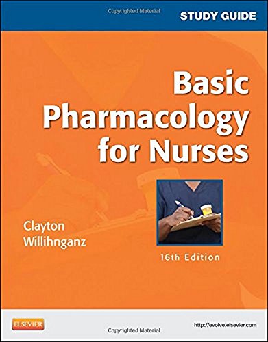 Imagen de archivo de Study Guide for Basic Pharmacology for Nurses a la venta por Better World Books