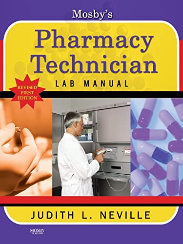 9780323088121: Mosby's Pharmacy Technician Lab Manual