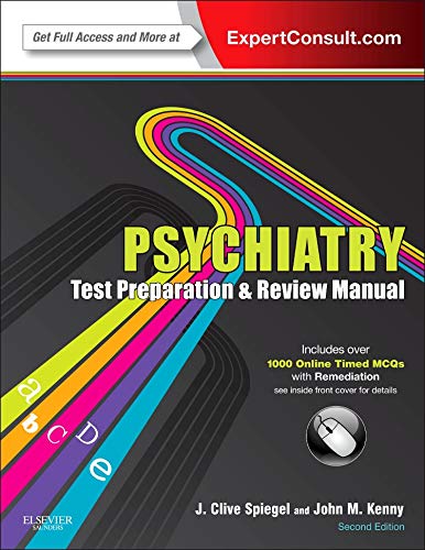 Beispielbild fr Psychiatry Test Preparation and Review Manual: Expert Consult - Online and Print zum Verkauf von HPB-Red