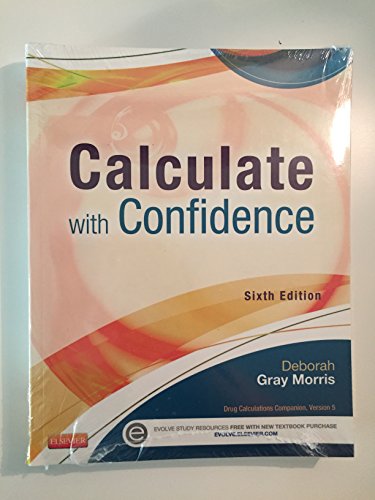 Stock image for Calculate with Confidence for sale by Better World Books