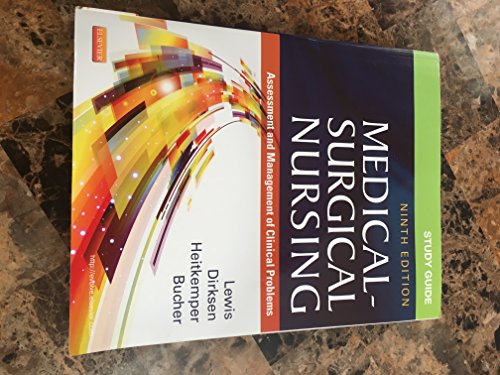 Beispielbild fr Study Guide for Medical-Surgical Nursing: Assessment and Management of Clinical Problems (Study Guide for Medical-Surgical Nursing: Assessment & Management of Clinical Problem) zum Verkauf von Gulf Coast Books