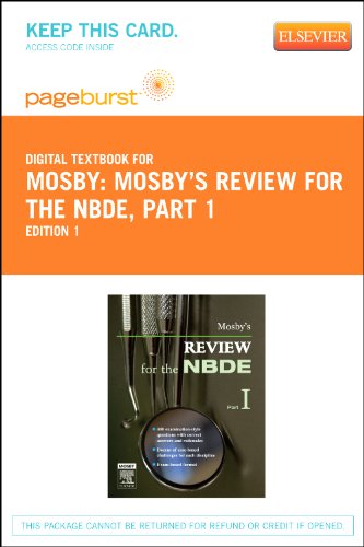 9780323092258: Mosby's Review for the NBDE, Part 1 - Elsevier eBook on VitalSource (Retail Access Card)