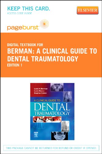 A Clinical Guide to Dental Traumatology - Elsevier eBook on VitalSource (Retail Access Card): A Clinical Guide to Dental Traumatology - Elsevier eBook on VitalSource (Retail Access Card) (9780323092999) by Berman DDS FACD, Louis H.; Blanco Endodontist DDS, Lucia; Cohen MA DDS FICD FACD, Stephen