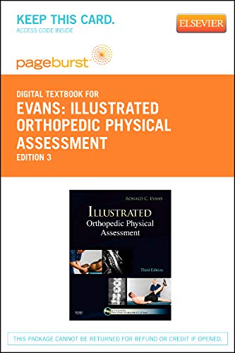 Illustrated Orthopedic Physical Assessment - Elsevier eBook on VitalSource (Retail Access Card): Illustrated Orthopedic Physical Assessment - Elsevier eBook on VitalSource (Retail Access Card) (9780323093187) by Evans DC FACO FICC, Ronald C.