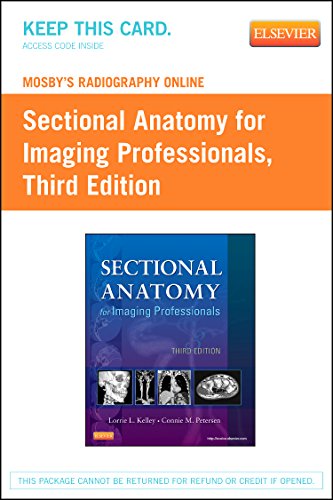 Imagen de archivo de Mosby's Radiography Online for Sectional Anatomy for Imaging Professionals (Access Code) a la venta por SecondSale