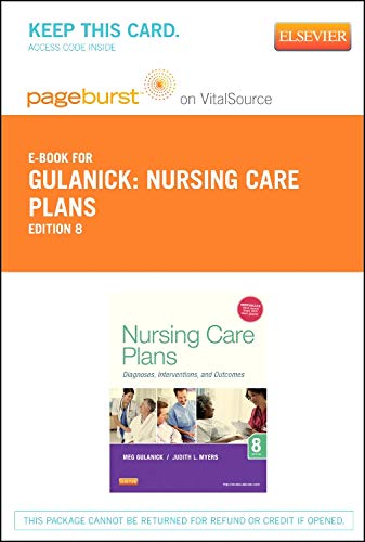 9780323101332: Nursing Care Plans - Pageburst E-book on Vitalsource Retail Access Card: Diagnoses, Interventions, and Outcomes