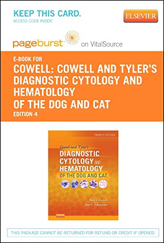 Cowell and Tyler's Diagnostic Cytology and Hematology of the Dog and Cat - Elsevier eBook on VitalSource (Retail Access Card) (9780323101530) by Valenciano DVM MS DACVP, Amy C.; Cowell DVM MS MRCVS DACVP, Rick L.