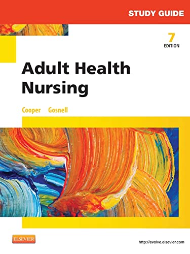 Imagen de archivo de Study Guide for Adult Health Nursing a la venta por Better World Books: West