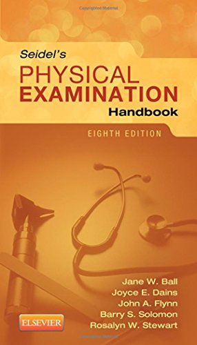 Beispielbild fr Seidel's Physical Examination Handbook, 8e (Mosbys Physical Examination Handbook) zum Verkauf von Wonder Book