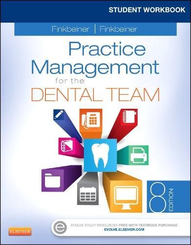 Imagen de archivo de Student Workbook for Practice Management for the Dental Team a la venta por SecondSale