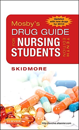 Beispielbild fr Mosby's Drug Guide for Nursing Students, 10th Edition zum Verkauf von SecondSale