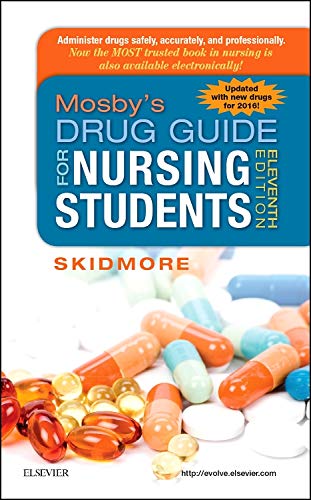 Beispielbild fr Mosby's Drug Guide for Nursing Students, with 2016 Update zum Verkauf von Better World Books: West