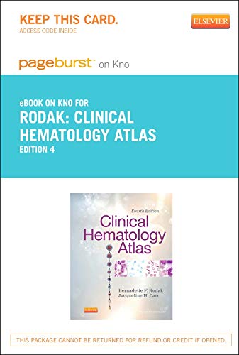 9780323185554: Clinical Hematology Atlas - Pageburst E-Book on Kno