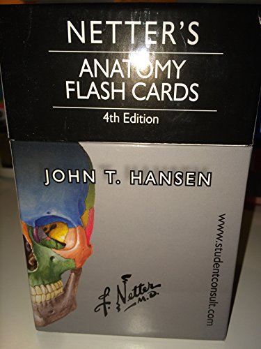 Stock image for Netter's Anatomy Flash Cards: with Online Student Consult Access (Netter Basic Science) for sale by BooksRun