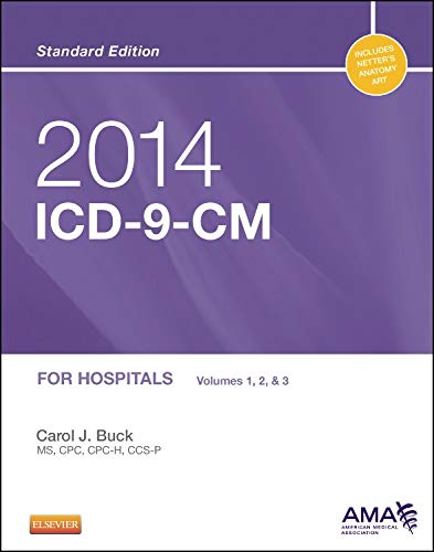 Beispielbild fr ICD-9-CM 2014 for Hospitals Volumes 1, 2, & 3 Standard Edition (Buck, ICD-9-CM Vols 1,2&3 Standard Edition) zum Verkauf von SecondSale